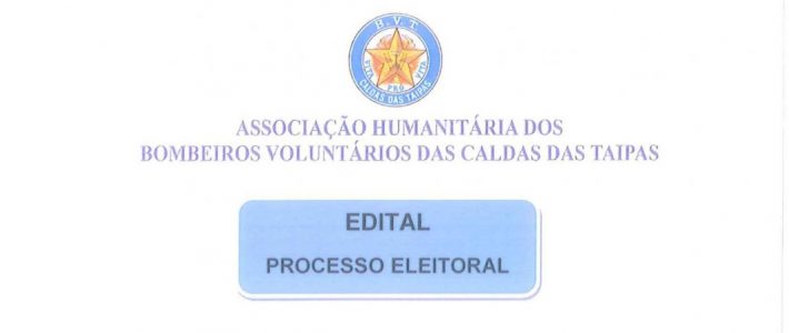 EDITAL – PROCESSO ELEITORAL EDITAL – PROCESSO ELEITORAL